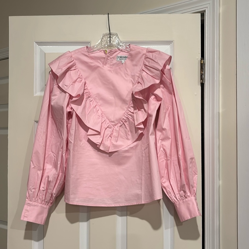 Crosby Ruffle top!